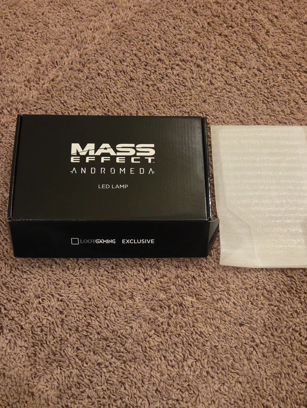 Mass Effect Andromeda LED Lamp - Black (Loot Gaming Exclusive)